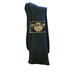 Vintage Mens Gold Toe Socks Slightly Imperfect 10-13‎ Green